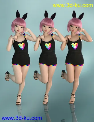 3D打印模型Brigitte for Bugga Boo的图片