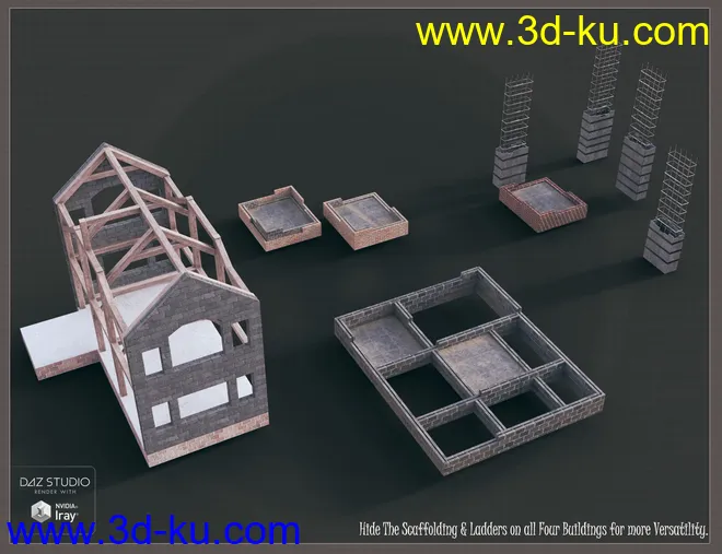 Building Site Buildings模型的图片5