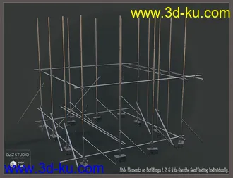 3D打印模型Building Site Buildings的图片
