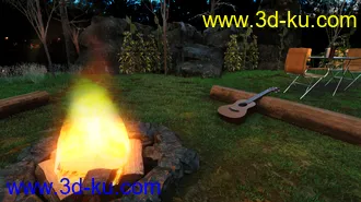 3D打印模型Camping Site的图片