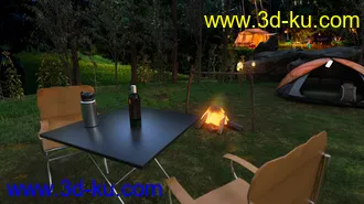 3D打印模型Camping Site的图片