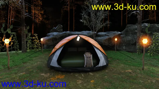 Camping Site模型的图片5