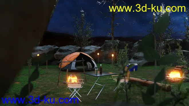 Camping Site模型的图片6