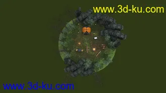 3D打印模型Camping Site的图片