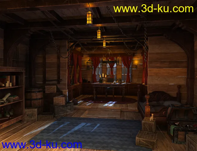 Captain's Quarters Environment模型的图片4
