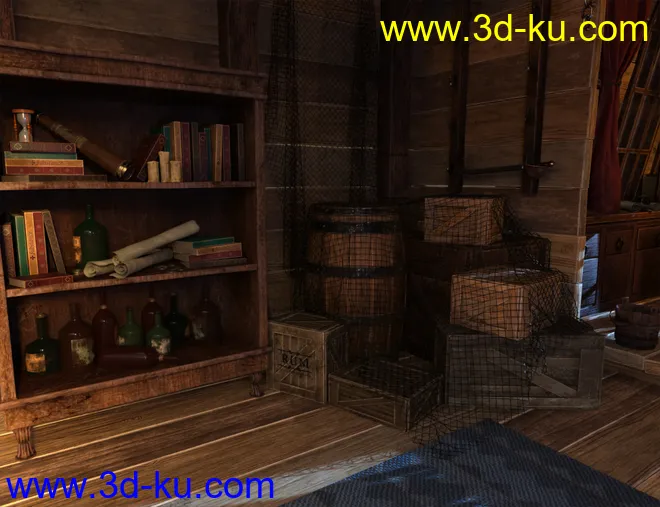 Captain's Quarters Environment模型的图片7
