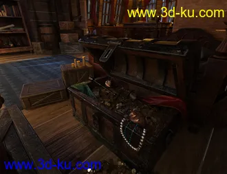 3D打印模型Captain's Quarters Environment的图片