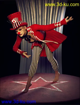 3D打印模型Carnival Dolls Poses for Genesis 8 Female的图片