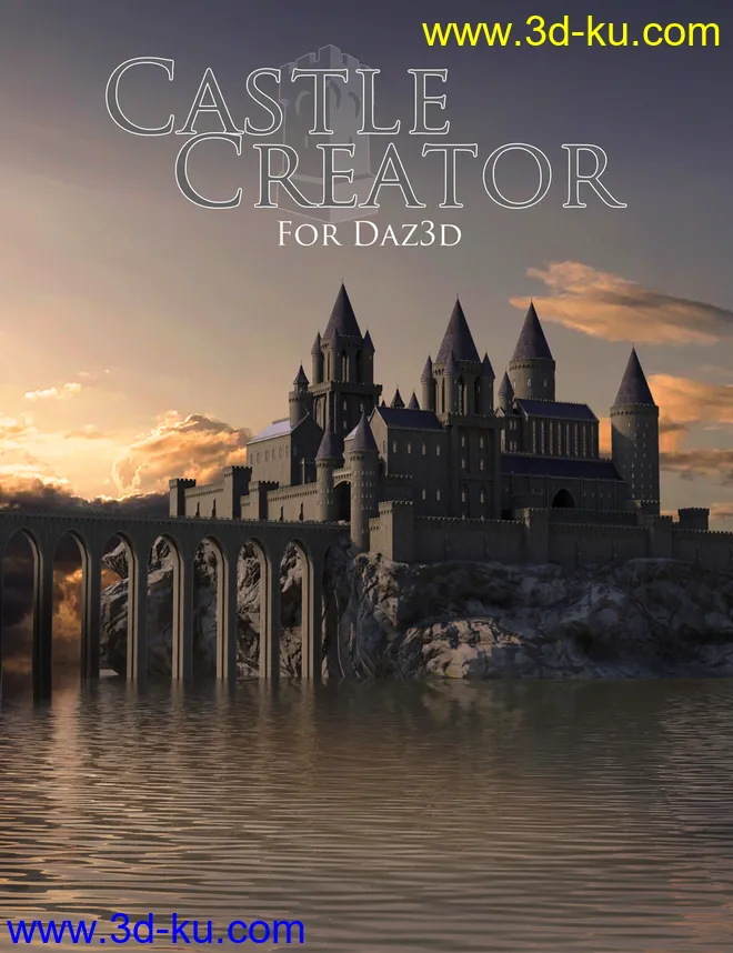 Castle Creator For Daz Studio模型的图片2
