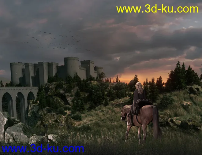 Castle Creator For Daz Studio模型的图片6