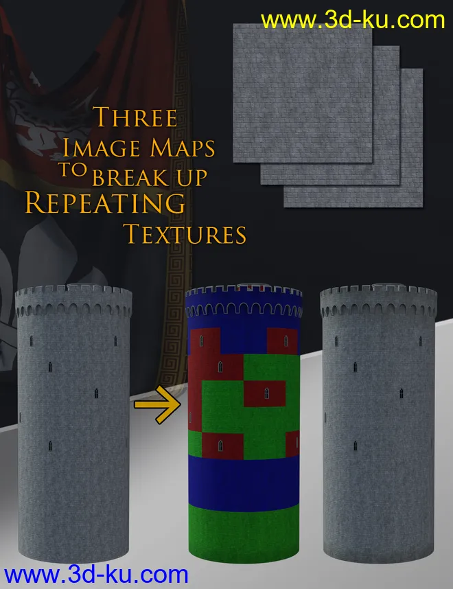 Castle Creator For Daz Studio模型的图片8