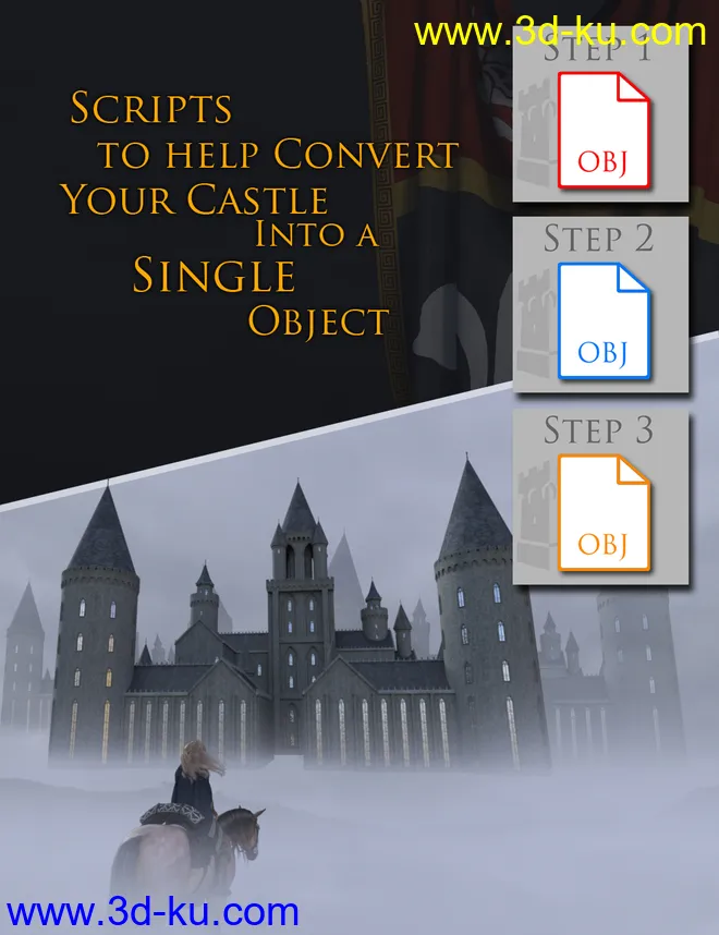 Castle Creator For Daz Studio模型的图片10