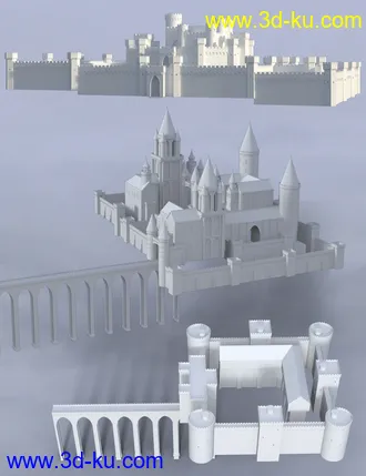 3D打印模型Castle Creator For Daz Studio的图片