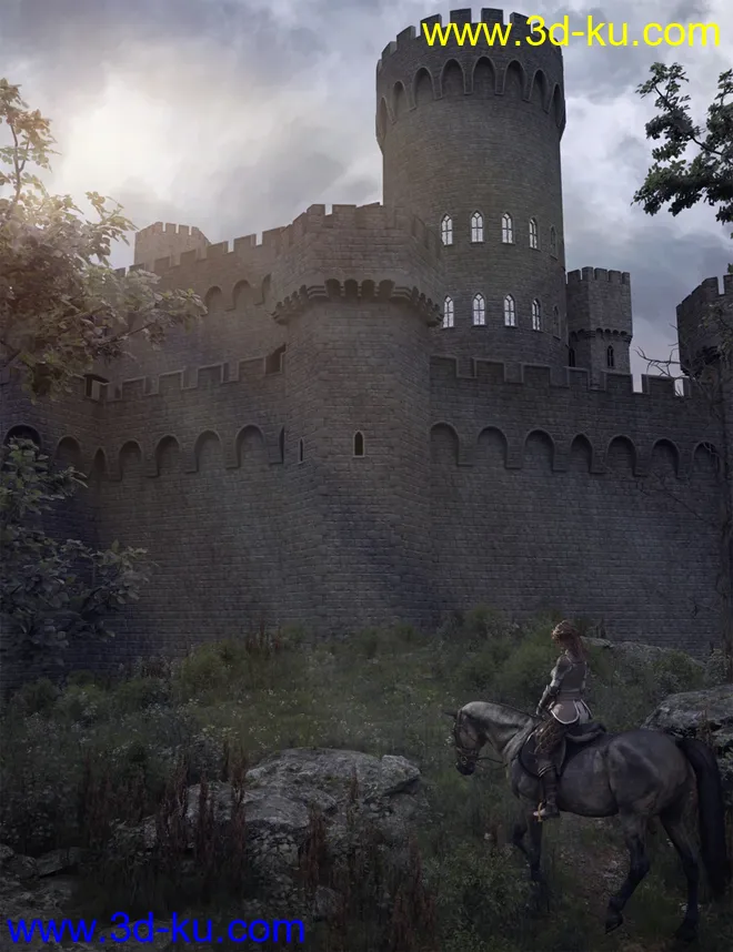 Castle Creator For Daz Studio模型的图片15
