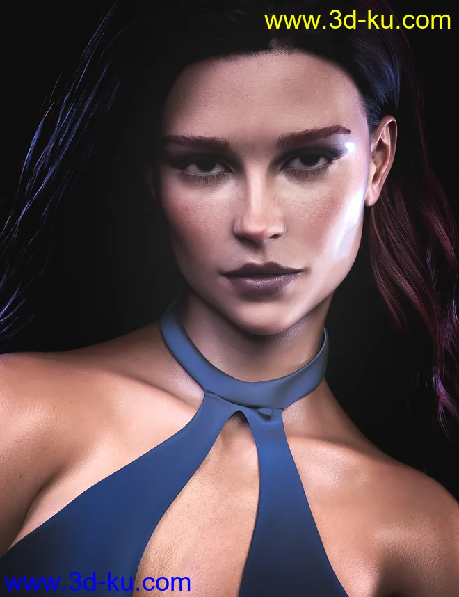 CB Alyona HD For Genesis 8 and 8.1 Female模型的图片2