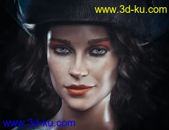 3D打印模型CB Alyona HD For Genesis 8 and 8.1 Female的图片