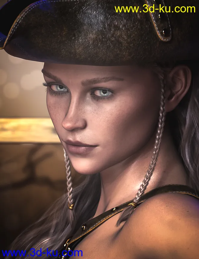 CB Alyona HD For Genesis 8 and 8.1 Female模型的图片4