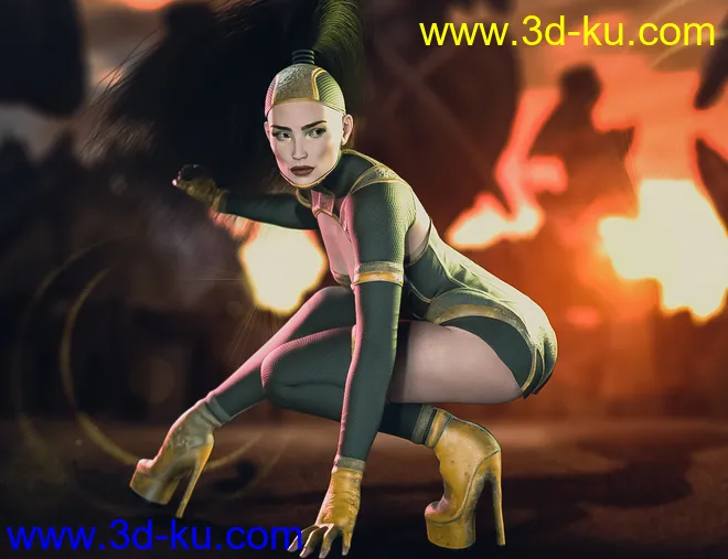 CB Cento For Genesis 8 and Genesis 8.1 Females模型的图片2