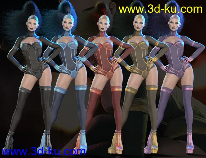 CB Cento For Genesis 8 and Genesis 8.1 Females模型的图片8