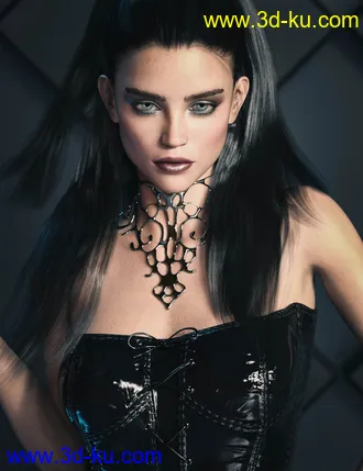 3D打印模型CB Sophia Character, Clothing, and Texture Sets Bundle的图片