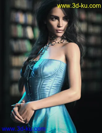 3D打印模型CB Sophia Character, Clothing, and Texture Sets Bundle的图片