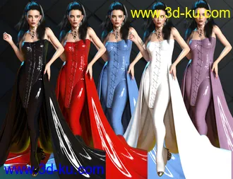 3D打印模型CB Sophia Character, Clothing, and Texture Sets Bundle的图片