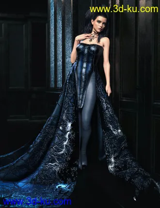 3D打印模型CB Sophia Character, Clothing, and Texture Sets Bundle的图片