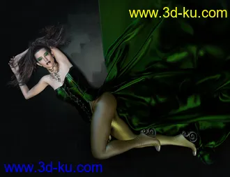 3D打印模型CB Sophia Character, Clothing, and Texture Sets Bundle的图片