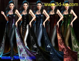 3D打印模型CB Sophia Character, Clothing, and Texture Sets Bundle的图片