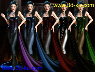 3D打印模型CB Sophia Character, Clothing, and Texture Sets Bundle的图片