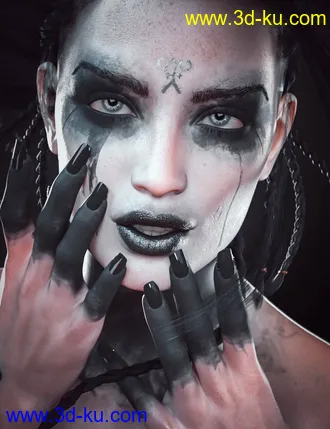 3D打印模型CB Theodora HD for Genesis 8.1 Female的图片