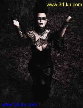 3D打印模型CB Theodora HD for Genesis 8.1 Female的图片