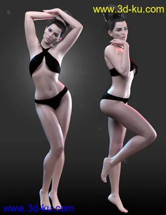 3D打印模型CB Theodora HD for Genesis 8.1 Female的图片