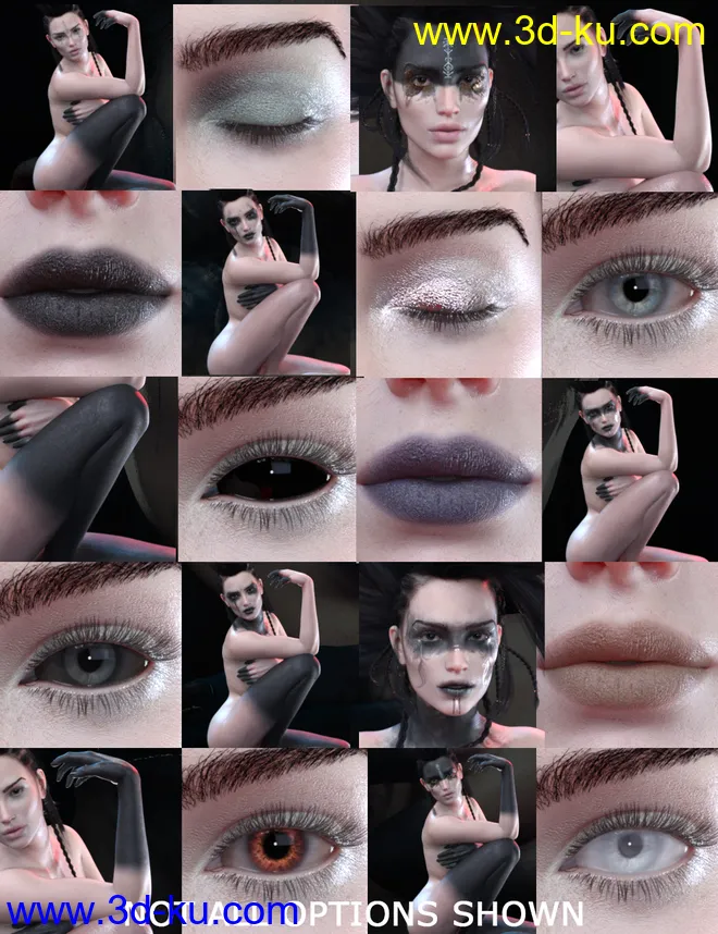 CB Theodora HD for Genesis 8.1 Female模型的图片9