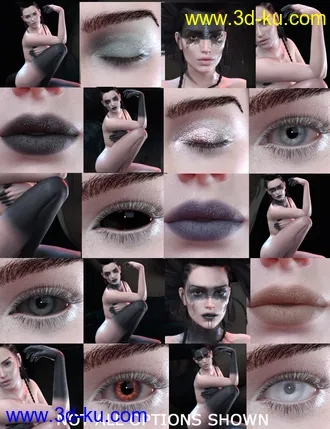 3D打印模型CB Theodora HD for Genesis 8.1 Female的图片