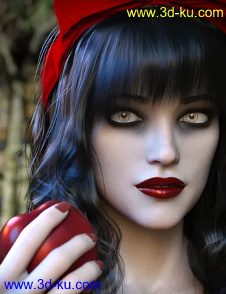 3D打印模型CC Memento Mori for Genesis 8.1 Female的图片