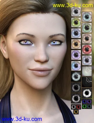 3D打印模型CC Memento Mori for Genesis 8.1 Female的图片