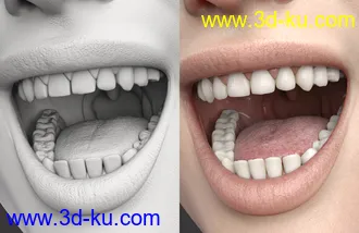 3D打印模型CC Memento Mori for Genesis 8.1 Female的图片