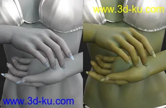 3D打印模型CC Memento Mori for Genesis 8.1 Female的图片