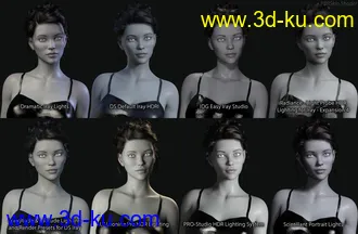 3D打印模型CC Memento Mori for Genesis 8.1 Female的图片