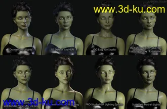 3D打印模型CC Memento Mori for Genesis 8.1 Female的图片