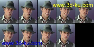 3D打印模型CDI Criminal Poses for Alex Capital 8.1的图片