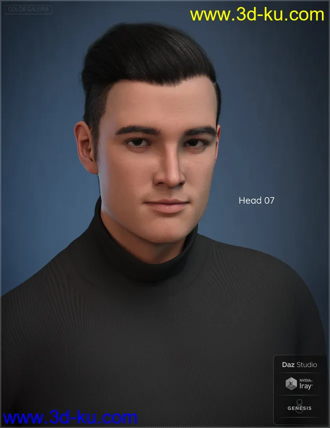 CGI Nice Guy - Head Shapes for Michael 8.1模型的图片6