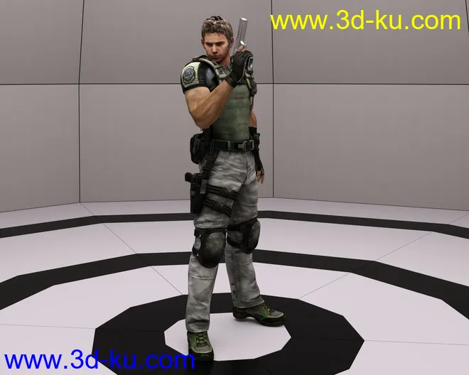 Chris Redfield for G8M and G8.1M模型的图片1