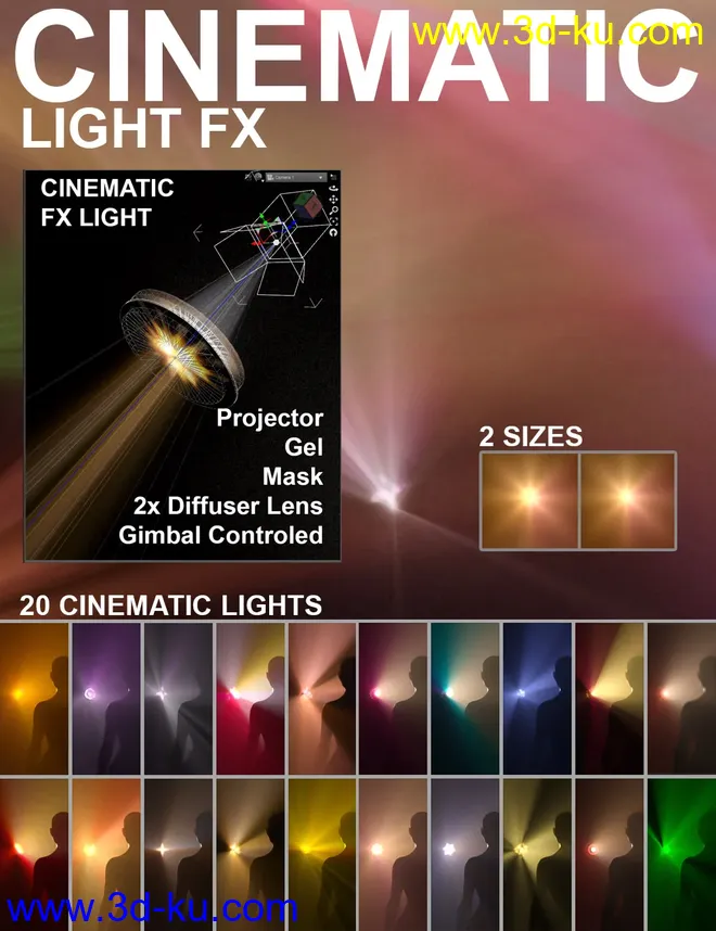 Cinematic Light FX plus Atmosphere模型的图片4