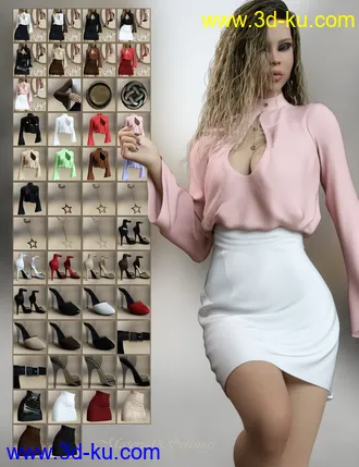 3D打印模型City Life Outfit for Genesis 8 and 8.1 Females的图片