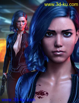 3D打印模型CJ Bianca For Genesis 8.1 Female的图片