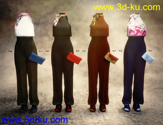 Classic Office Outfit Textures模型的图片6