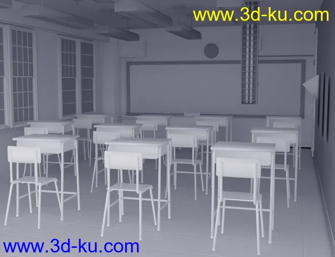 Classroom Chaos模型的图片6