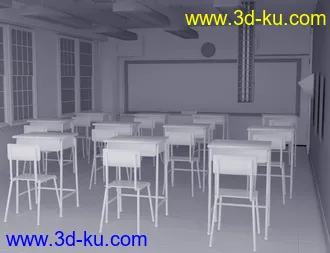 3D打印模型Classroom Chaos的图片